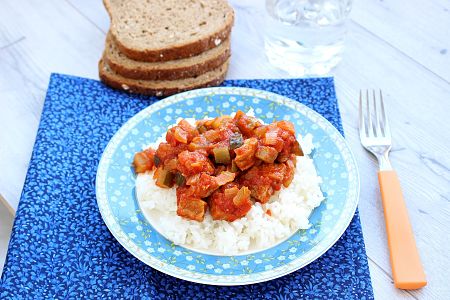 Азу по-татарски с огурцами и говядиной