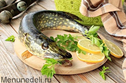 Рецепт как разделать щуку на филе | Меню недели