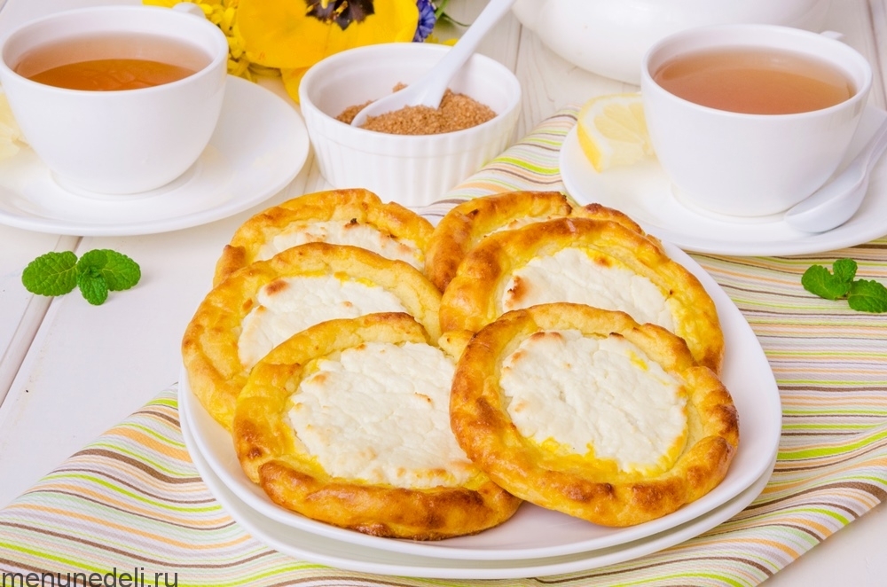 Рецепт ватрушек картофельных с творожной начинкой как в детском саду | Меню недели