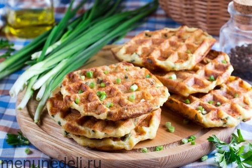 Рецепт картофельных вафель | Меню недели