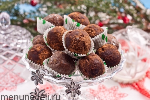 Рецепт конфет 