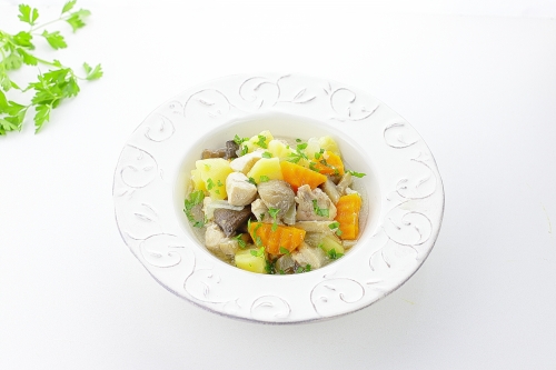 Жаркое в духовке с курицей и картошкой: рецепт с фото | Меню недели