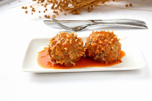 Мясные ежики с рисом: рецепт классический с фото | Меню недели